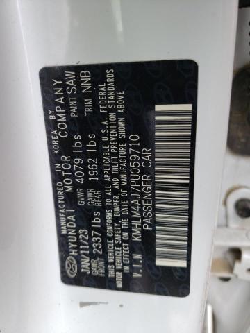 2023 HYUNDAI ELANTRA BL KMHLM4AJ7PU059710