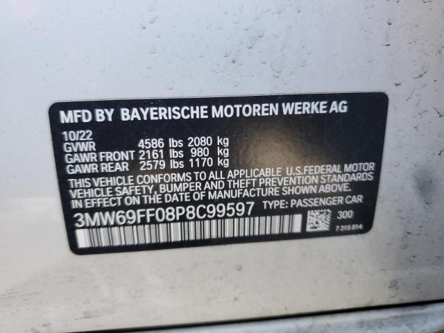 2023 BMW 330I 3MW69FF08P8C99597