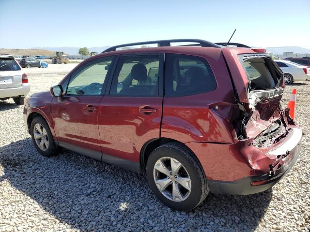 SUBARU FORESTER 2015 red  Gasoline JF2SJADC0FH407344 photo #3