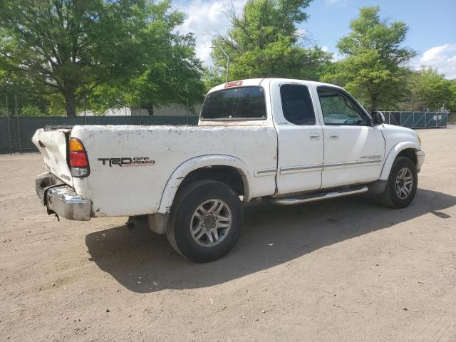TOYOTA TUNDRA ACC 2001 white  gas 5TBBT48181S195471 photo #4