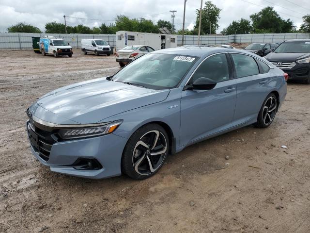 Vin: 1hgcv3f21na047128, lot: 55955425, honda accord hybrid sport 2022 img_1