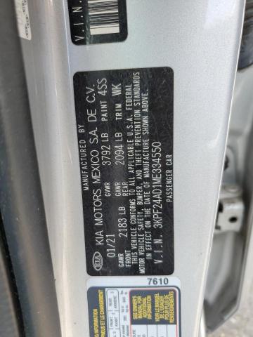 2021 KIA FORTE FE - 3KPF24AD1ME334550