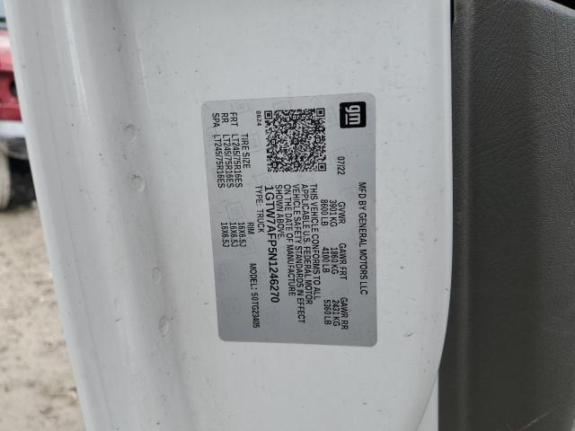 2022 GMC SAVANA G25 1GTW7AFP5N1246270