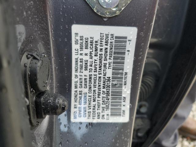 2019 HONDA INSIGHT TO 19XZE4F98KE001364