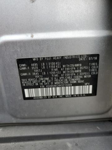 2017 SUBARU OUTBACK 2. - 4S4BSAKC4H3213409