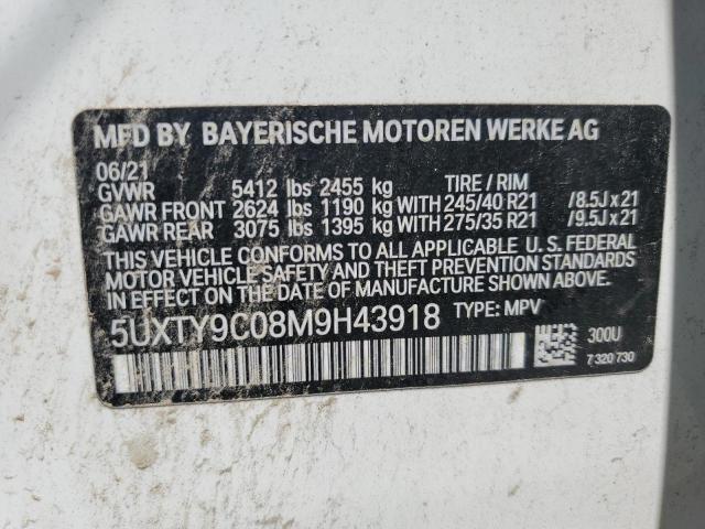 2021 BMW X3 XDRIVEM - 5UXTY9C08M9H43918