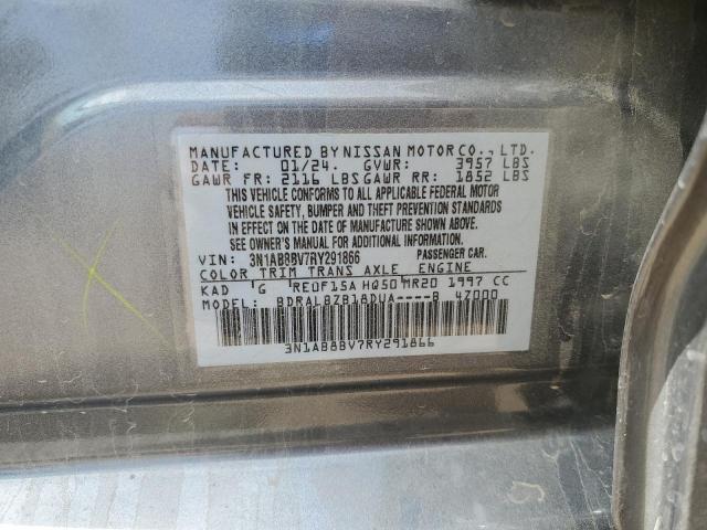 2024 NISSAN SENTRA S 3N1AB8BV7RY291866