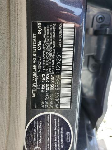 2010 MERCEDES-BENZ C 300 4MAT - WDDGF8BBXAR126251