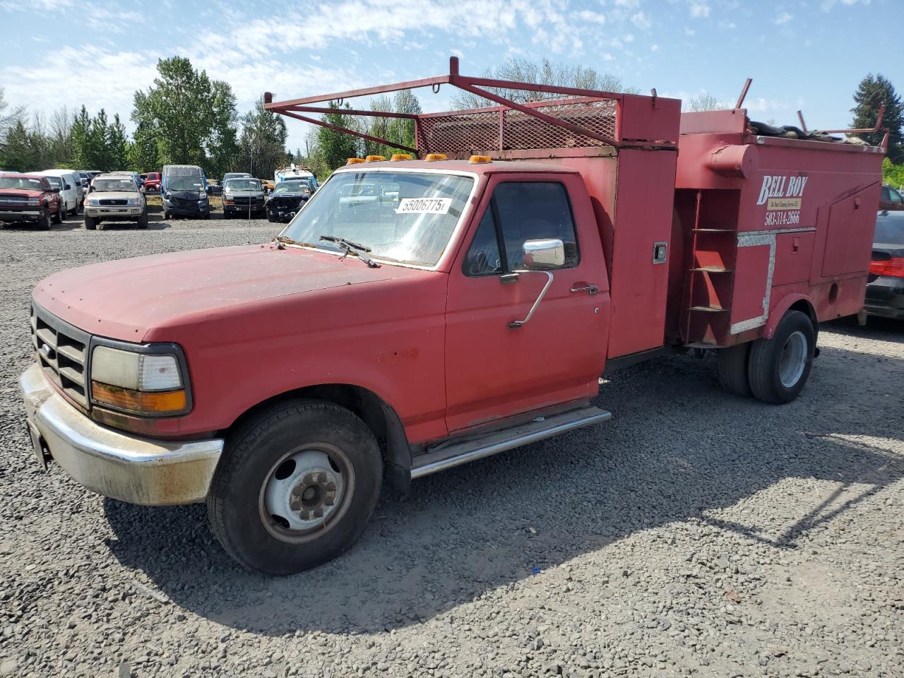 Lot #3195935902 1993 FORD F350