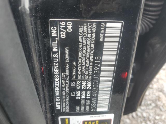 2016 MERCEDES-BENZ C 300 4MAT 55SWF4KB0GU139215