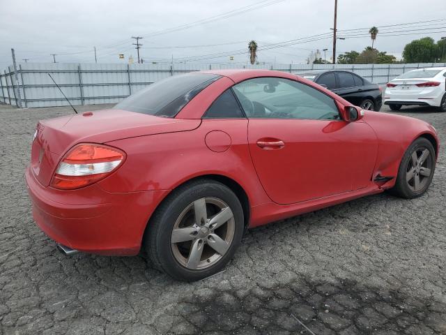 MERCEDES-BENZ SLK 280 2007 red  gas WDBWK54F17F147708 photo #4