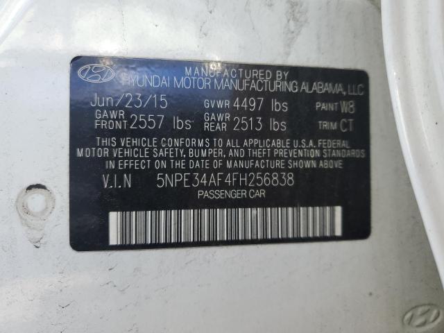 2015 HYUNDAI SONATA SPO - 5NPE34AF4FH256838