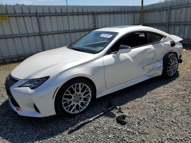 LEXUS RC 350 BAS 2022 white  gas JTHDZ5BC2N5025535 photo #1