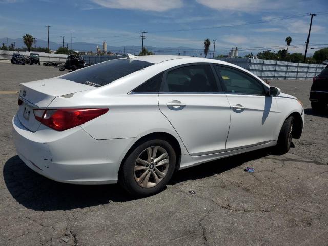 HYUNDAI SONATA GLS 2013 white  gas 5NPEB4AC6DH799582 photo #4