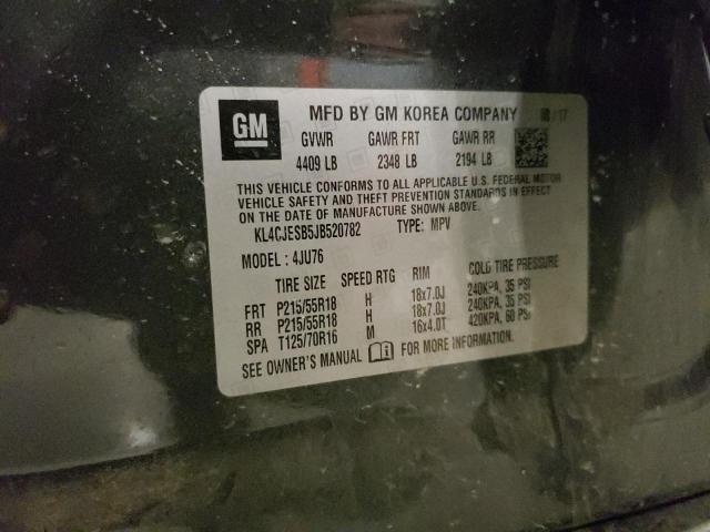 2018 BUICK ENCORE PRE - KL4CJESB5JB520782