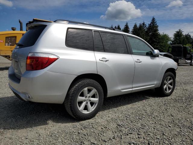 TOYOTA HIGHLANDER 2010 silver  gas 5TDZA3EH5AS001860 photo #4