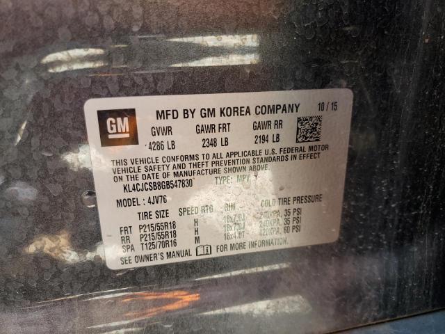 2016 BUICK ENCORE - KL4CJCSB8GB547830