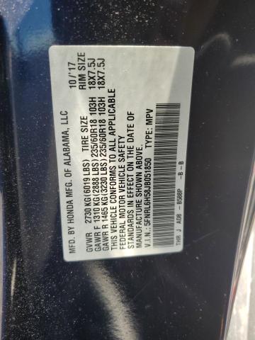 2018 HONDA ODYSSEY EX - 5FNRL6H58JB051850