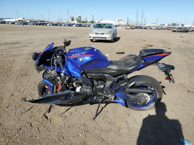 YAMAHA YZFR7 2024 blue  gas JYARM38E7RA012887 photo #4