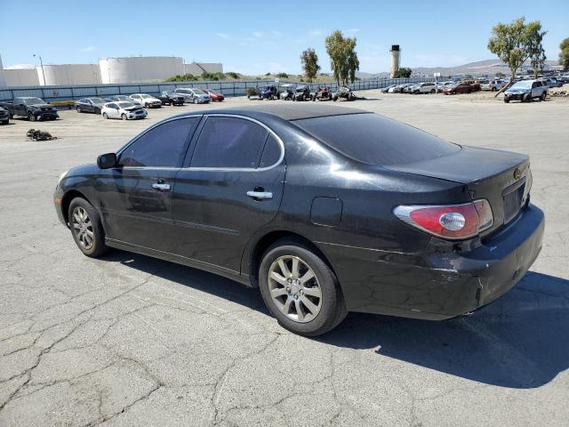 LEXUS ES 330 2004 black  gas JTHBA30GX45022518 photo #3
