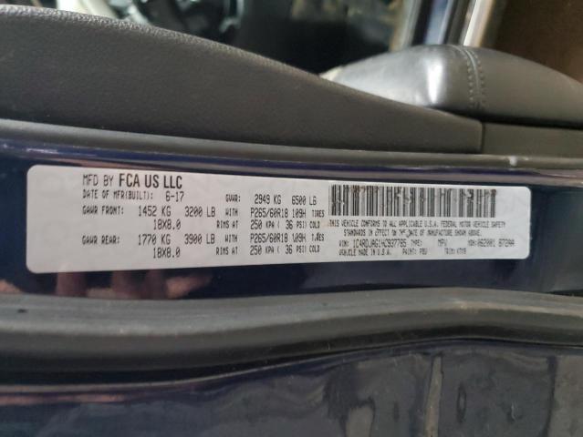 2017 DODGE DURANGO SX - 1C4RDJAG1HC937785