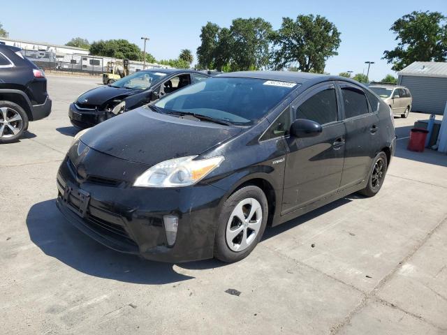 TOYOTA PRIUS 2014 black hatchbac hybrid engine JTDKN3DU9E1814772 photo #1