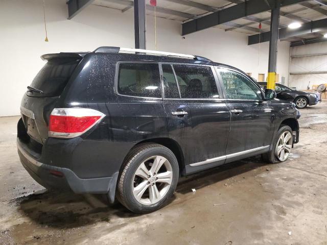 TOYOTA HIGHLANDER 2013 black  gas 5TDDK3EH1DS234341 photo #4