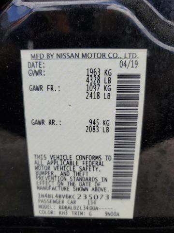 2019 NISSAN ALTIMA S - 1N4BL4BV6KC235073