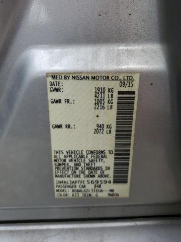 2015 NISSAN ALTIMA 2.5 - 1N4AL3AP7FC569594