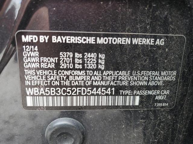2015 BMW 535 XI WBA5B3C52FD544541