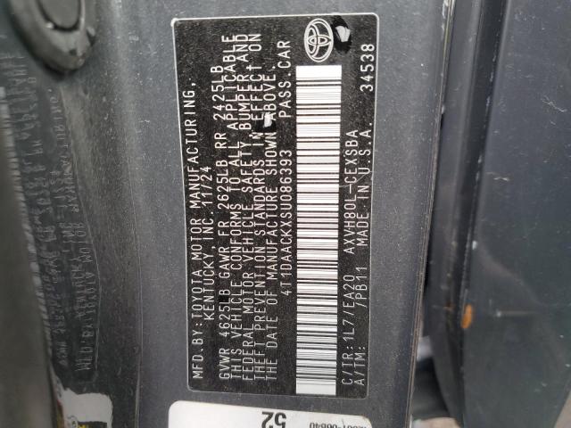 2025 TOYOTA CAMRY XSE 4T1DAACKXSU086393
