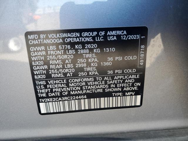 2024 VOLKSWAGEN ATLAS CROS - 1V2KE2CA3RC224464