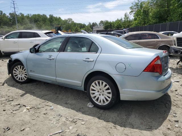 Vin: 3fadp0l39ar284609, lot: 57864645, ford fusion hybrid 20102