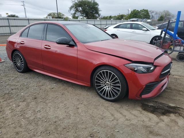 Vin: w1kaf4hb5pr080665, lot: 55950855, mercedes-benz c-class 300 4matic 20234