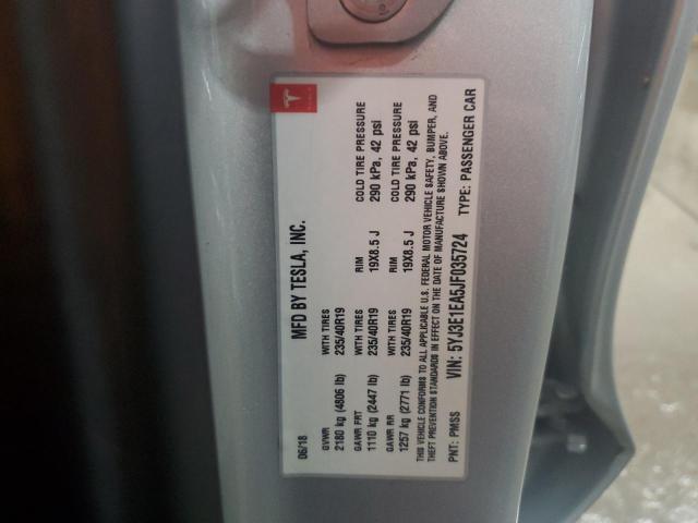 2018 TESLA MODEL 3 - 5YJ3E1EA5JF035724