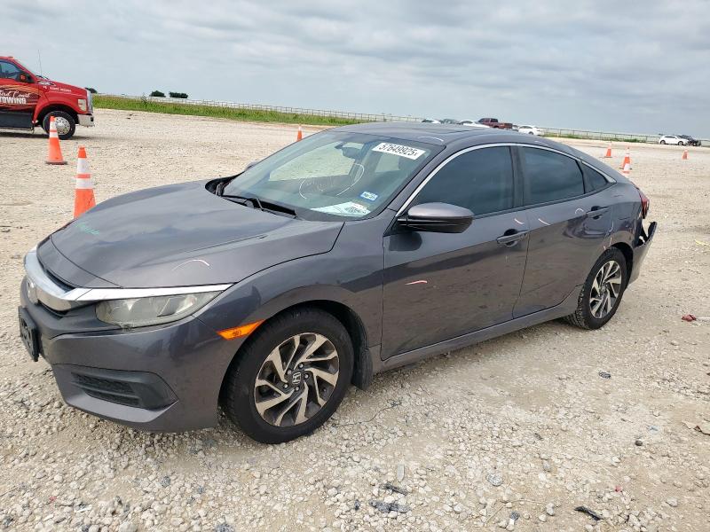 Vin: 19xfc2f7xhe027064, lot: 57649925, honda civic ex 2017 img_1