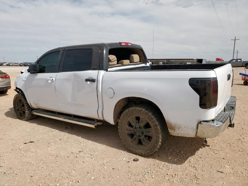 TOYOTA TUNDRA CRE 2007 white crew pic gas 5TBEV54137S462818 photo #3