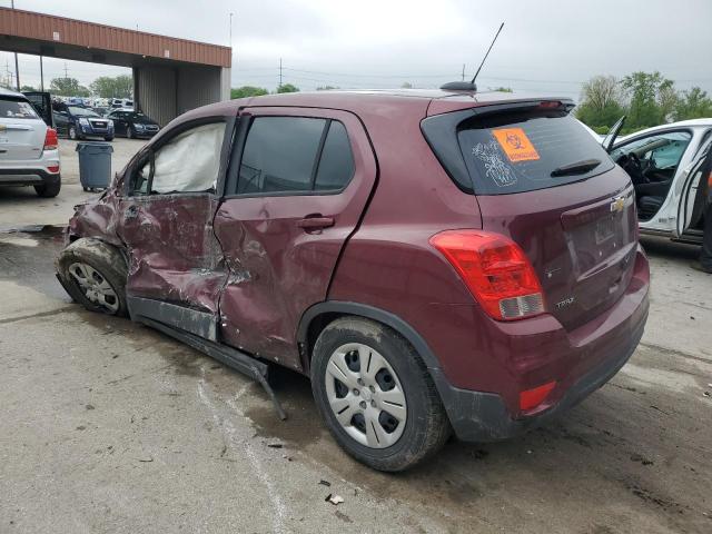 Vin: 3gncjksb5hl272358, lot: 56393035, chevrolet trax ls 20172
