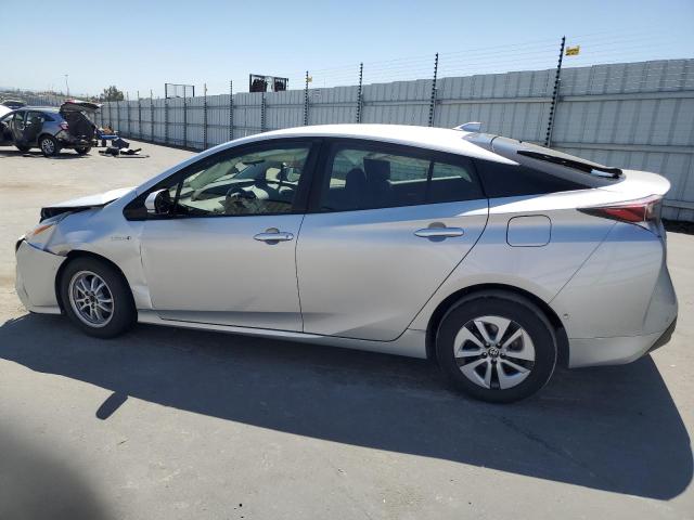 TOYOTA PRIUS 2018 silver  hybrid engine JTDKBRFU1J3582403 photo #3