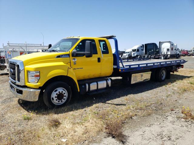 FORD F650 SUPER 2019 yellow  diesel 1FDWX6DC2KDF08474 photo #1