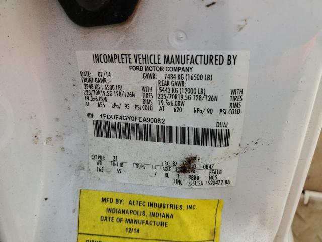 2015 FORD F450 SUPER #3309202616