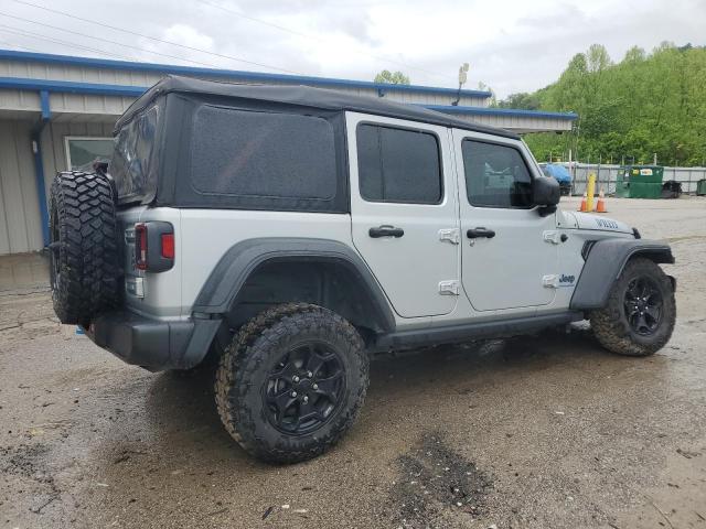 Vin: 1c4jjxn62pw599322, lot: 56554015, jeep wrangler 4xe 20233