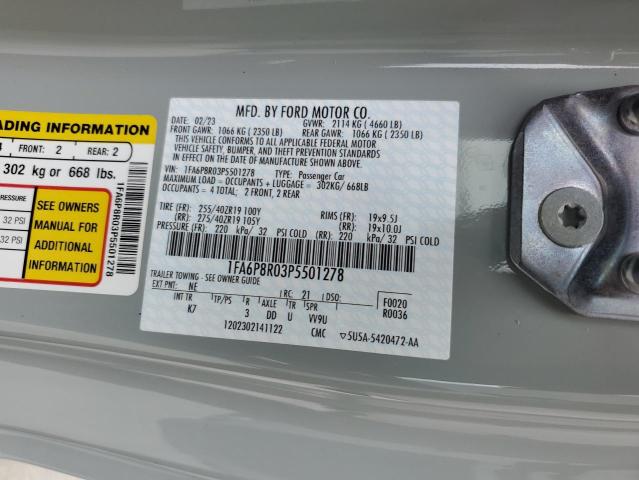 2023 FORD MUSTANG MA 1FA6P8R03P5501278