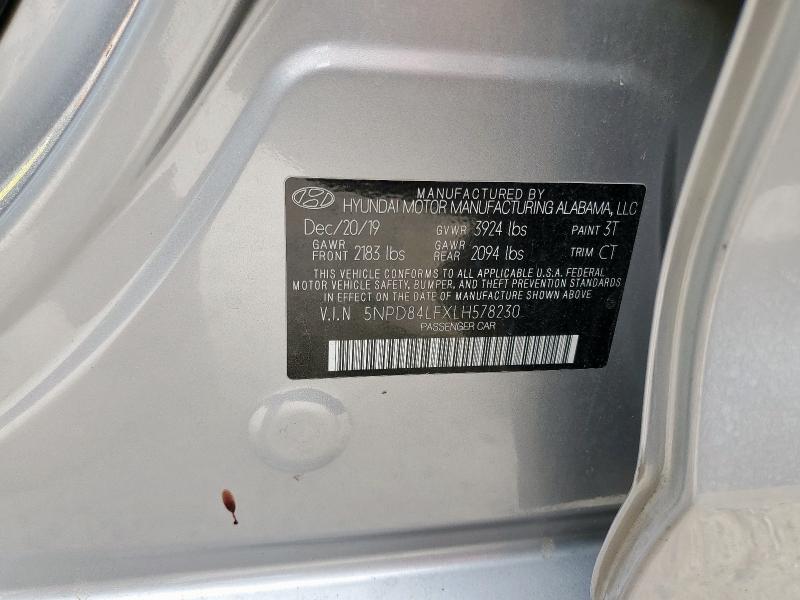 2020 HYUNDAI ELANTRA SE - 5NPD84LFXLH578230