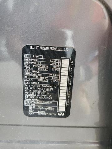 2020 INFINITI QX50 PURE 3PCAJ5M33LF109500