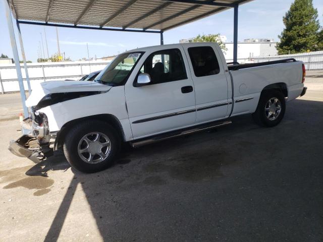 GMC NEW SIERRA 2001 white  gas 2GTEC19T111166324 photo #1