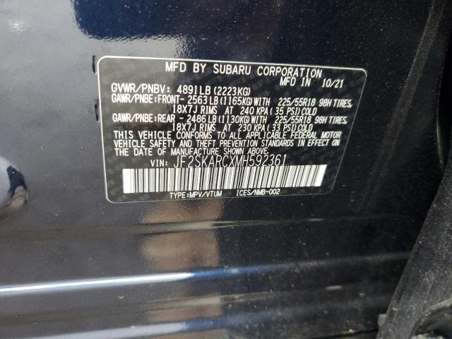 2021 SUBARU FORESTER S - JF2SKARCXMH592361