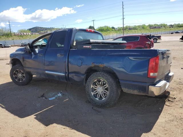 DODGE RAM 1500 S 2005 blue crew pic gas 1D7HA18N53S325277 photo #3