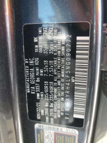 2022 KIA SORENTO EX - 5XYRH4LF5NG090772