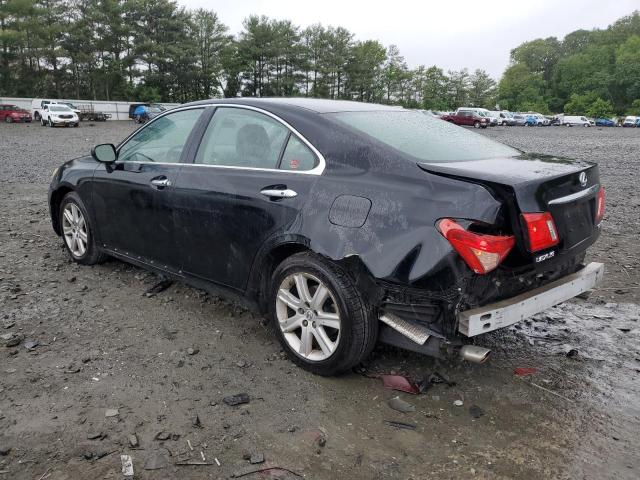 LEXUS ES 350 2008 black  gas JTHBJ46G282260075 photo #3